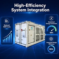 Unidad de Transformador PCS Integrada Inedge Power 1250-5000kW, Inversor Conectado a la Red de 690Vac con Elevación de Tensión 0.69kV-35kV, Certificado IEC/UL BESS
