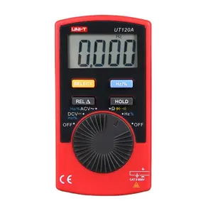 UNI-T UT120A Industrial grade DC AC 600V automatic range high precision ncv lcd basic multimeter