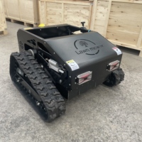 Vente directe d'usine : Tondeuse à gazon télécommandée idéale pour les terrains ondulés, les pâturages et les pentes, longue autonomie de la batterie