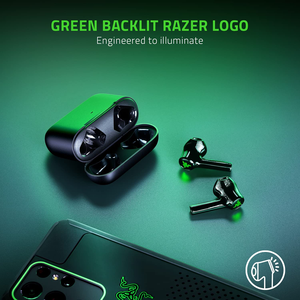 <span class=keywords><strong>Razer</strong></span> <span class=keywords><strong>Hammerhead</strong></span> <span class=keywords><strong>True</strong></span> <span class=keywords><strong>Wireless</strong></span> X <span class=keywords><strong>Wireless</strong></span> TWS Écouteurs stéréo sans fil véritable Écouteurs à faible latence - Product Image 5