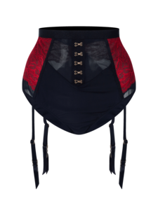 Completo Intimo Vintage da <span class=keywords><strong>Donna</strong></span> in Pizzo di Alta Qualità con Reggiseno a Balconcino e Slip a Vita Alta, Due Pezzi, in Vendita - Product Image 3