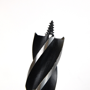 Punta per Trapano Elettrico SUBORUI in Acciaio ad Alto Tenore di Carbonio, Attacco Esagonale, Quattro Scanalature, Quattro Punte, per Legno, con Rivestimento in Ossido Nero - Product Image 5