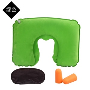 Comfortable Inflatable Travel <strong>Pillow</strong> Travel Neck <strong>Pillow</strong> Travel Plane <strong>Flight</strong> U-shaped Head Neck <strong>Pillow</strong> - Product Image 5