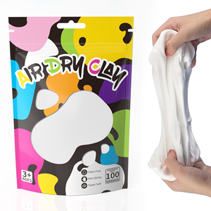 100g White Air Dry <b>Foam</b> Clay Super Soft <b>Modeling</b> Clay for Kids Age 3-12, Safe & Non-Toxic Molding Clay,Gift for Boys and Girls - Product Image 2