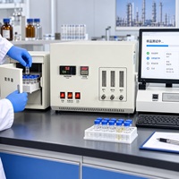 Testeur automatique de teneur en chlore par microcoulométrie pour pétrole brut, benzène, xylène et hydrocarbures aromatiques ASTM D5808