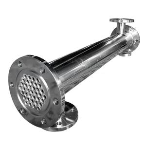 Trocador de Calor de Placas de Tubo Duplo de Alta Eficiência em Aço Inoxidável, Fornecimento de Fábrica para Resfriador de Água Quente e Fria, Motor de Fazenda - Product Image 1