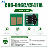 Chip Reset Toner CF411A CRG-046C Kompatibel Untuk Canon LBP654Cdw MF735Cdw HP M452 M477 M377
