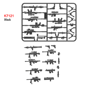 Lot de 15 figurines de collection AK Assault Camouflage, série Little Armory, avec mini-machine-gun US, couleur personnalisée - Product Image 6