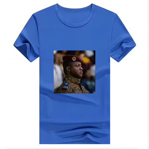 Wholesale Custom 2025 Burkina Faso Presidential Campaign T-Shirts Polyester Sublimation Print Fast Delivery - Product Image 5