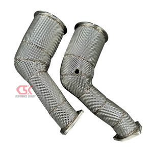 Tubo de escape de <span class=keywords><strong>precio</strong></span> adecuado para <span class=keywords><strong>Porsche</strong></span> <span class=keywords><strong>Cayenne</strong></span> S <span class=keywords><strong>Cayenne</strong></span> Turbo 2,9 T 4,0 T CSK tubo de bajada escape final - Product Image 6