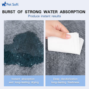 חיות מחמד רך OEM מודפס במבוק פחם חד פעמי לחיות מחמד כרית פחמן כלב פיפי גור רפידות - Product Image 4