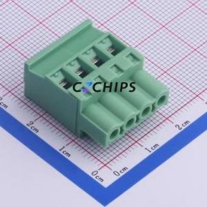 KF2EDGKB-5.0-4P Plug-in Terminal Block P=5mm Connector ( Connector Type: Plug )( Construction: 1x4P )( Pitch: 5mm ) - Product Image 1