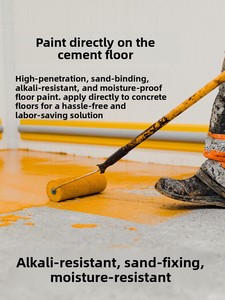 Pintura Epóxica para Pisos, Resistente al Desgaste, Impermeable, Autonivelante, a Base de Agua, para Pisos de Cemento, Talleres, Exteriores y Uso Doméstico - Product Image 3