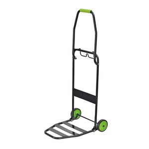 รถเข็นเหล็กพับได้แบบพกพา 2 ล้อ สำหรับช็อปปิ้งและจัดเก็บ - Product Image 6