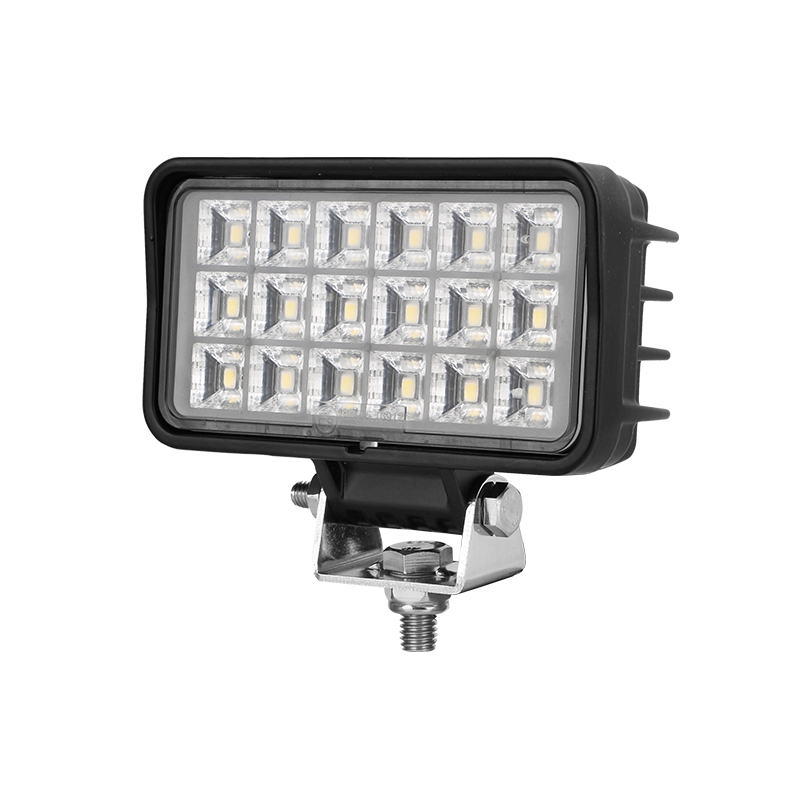 Factory Customization 12V 24V 4 Inch 18W Rectangle LED Work Light Wide Flood Led Work Lamp for Durable Use Offroad Working Light