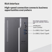 Prix Usine Nouveaux Ordinateurs de Bureau Acer – Meilleures Offres, N4270, Intel Core U5-225/U7-265, 8 Go/16 Go de RAM, SSD 256 Go/512 Go – PC Professionnel pour Bureau et Études