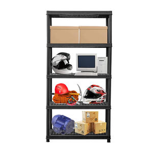 5 TIER <strong>PLASTIC</strong> GARAGE WAREHOUSE <strong>SHED</strong> <strong>SHELVING</strong> UNIT STORAGE RACKING SHELVES - Product Image 4