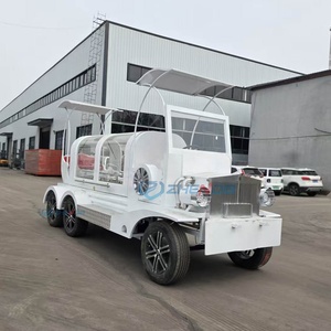 Carro Fúnebre Eléctrico de Lujo Zhenda en Oferta, con Ataúd Moderno, Llantas de Goma Sólida, 6 Ruedas, Origen Henan - Product Image 3