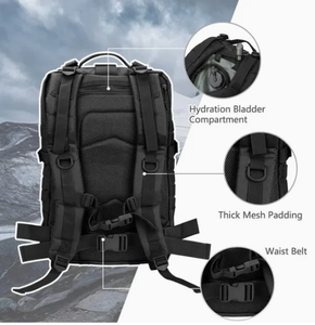 36L công suất lớn <span class=keywords><strong>Molle</strong></span> gói 3 ngày ba lô cắm trại Ba lô chiến thuật ba lô - Product Image 5