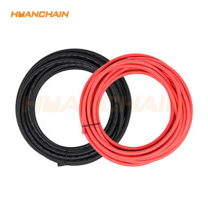 Câble d'extension solaire 10ft 12AWG PV Wire pour panneau solaire marin de bateau de camping-car d'extérieur-noir et rouge - Product Image 2