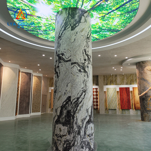 Revêtement mural flexible en pierre de travertin 3D de luxe, aspect pierre naturelle, panneau de pierre flexible - Product Image 6