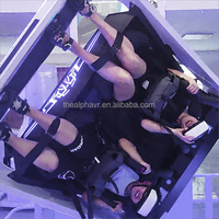 Precio de fábrica 9D VR Shooting 360 grados giratorio VR simulador de vuelo cabina 9D realidad Virtual VR silla simulador