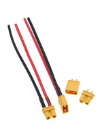 Conector KMD XT30U-F/M 10A de Baja Corriente, Macho-Hembra, con Cables para Aplicaciones de Baterías de Litio