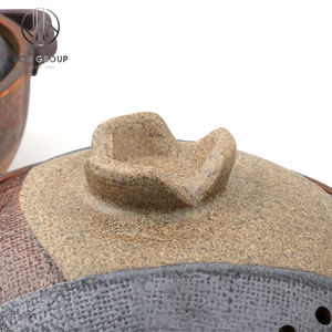 Casserole de restaurant, marmite en céramique, bol en argile, ustensiles de cuisine pour la cuisson, ensembles de plats de cuisson, casseroles à ragoût avec couvercle - Product Image 6