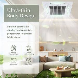 ระบบเครื่องปรับอากาศแบบคาสเซ็ต Gree Light Commercial รุ่น 360 °   ระบบลมเงียบ ติดตั้งง่าย เหมาะสำหรับสำนักงาน/<span class=keywords><strong>ร้าน</strong></span>ค้า/โรงแรม - Product Image 3