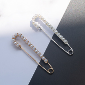 Nouveau Style luxe cristal broche chandail sécurité grandes broches broche juive religieuse broches - Product Image 3