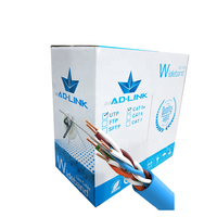 Cable de Red UTP Cat5e del Fabricante con Conductor OFC y Revestimiento de PVC - Temperatura Nominal de -40°C a +70°C, Buena Calidad