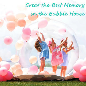 Casa de Brinco Inflable de Burbujas Transparente de Alta Calidad para Fiestas de Cumpleaños, Globo Inflable de Burbujas - Product Image 4