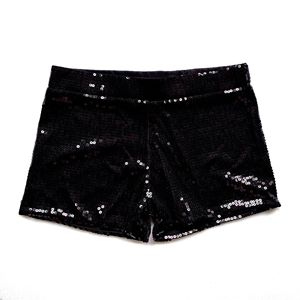 Viviblook Z0129PT Short décontracté taille haute pour femme, short à sequins très extensible - Product Image 6