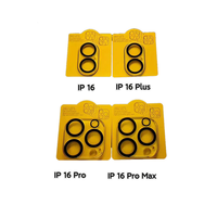 Kaca Tempered Lensa Kamera 3D untuk Pelindung Lensa iPhone 17 Pro Max untuk iPhone 11 12 13 14 15 16 Pro MAX Film Kamera Belakang HD