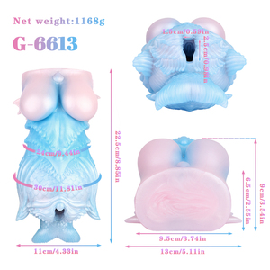 Masturbador masculino con forma de sirena de fantasía al por mayor, coño de bolsillo de un solo canal <span class=keywords><strong>para</strong></span> <span class=keywords><strong>hombres</strong></span>, Vagina realista, Juguetes sexuales <span class=keywords><strong>para</strong></span> adultos - Product Image 6