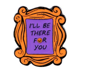 Broche en émail <span class=keywords><strong>de</strong></span> dessin animé drôle classique USA TV Show Friends Pins - Product Image 6