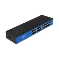 Injecteur PoE Gigabit 16 ports, compatible avec IEE802.3af/at/bt