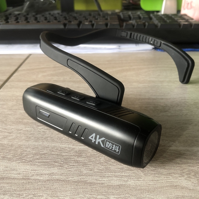 4K FULL HD VLOG Video Camera Camcorder Wearable Head-Mounted Action Sports Cameras