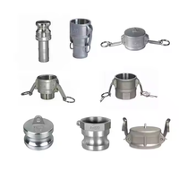 Bouchon anti-poussière en acier inoxydable sanitaire de type Camlock et capuchon anti-poussière DC 1 pouce 2 pouces 3 pouces