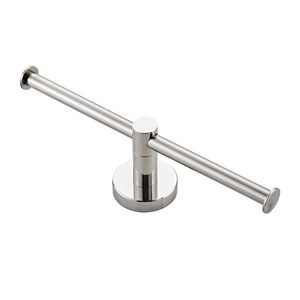 Saint Ruijia 304 Stainless Steel Double <b>Roll</b> Paper <b>Holder</b> <b>Chrome</b> Modern Minimalist Wall Mounted Bathroom Kitchen <b>Toilet</b> Tissue - Product Image 2