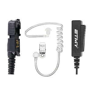 Auricular de tubo acústico multipin con 1 cable, reducción de ruido y PTT para radio - Product Image 3