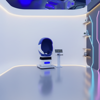 Chaise Œuf VR 9D à Monnayeur pour Parc d'Aventures, Centre Commercial, Éducation et Usage Domestique – Équipement de Jeu de Réalité Virtuelle Intérieur