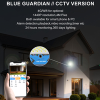 Projecteurs LED pour l'éclairage extérieur des paysages, allées de jardin étanches, parkings, caméras, lampes à capteur solaires
