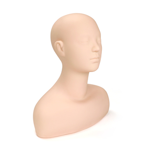 Cosmetology <b>Training</b> Mannequin <b>Head</b> Tattoo Practice Model for Permanent Makeup and Tattoo Artists - Product Image 2
