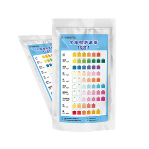 Bandelettes de test de qualité de l'eau Vansful 10 en 1, détection des métaux lourds et du pH, pour l'eau potable, l'eau de puits et l'aquarium - Product Image 3
