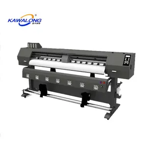 China venda quente corte 1.6m 1.9m plotter, eco solvente impressora eco solvente flexível bandeira de vinil impressora com cabeça dx5