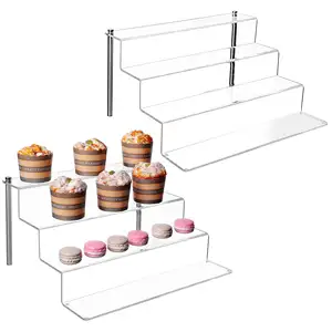 תצוגת תיבת אנימה Suppliers-No minimum no mold fee 3 tier acrylic spice rack acrylic slide drying rack anime acrylic stand