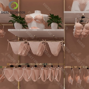 Tầng thường vụ thân mật trang phục giá sang trọng Đồ Lót Cửa hàng đồ nội thất thiết kế tùy chỉnh áo ngực hiển thị <span class=keywords><strong>Showcase</strong></span> - Product Image 5