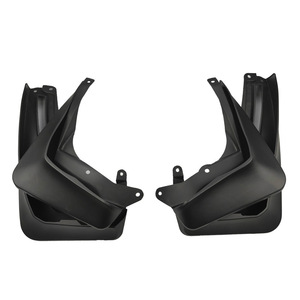 แผ่นกันโคลน BMW สำหรับ 7 ซีรีส์ G11 G12 F01 F02 ปี 2010-2023 ทำจากพลาสติกสีดำ - Product Image 3