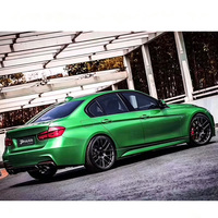 Kit carrosserie extérieur pour BMW Série 3 F30 F35 2013-2019 style MT, pare-chocs avant, lèvre en fibre de carbone, diffuseur arrière, embouts d'échappement